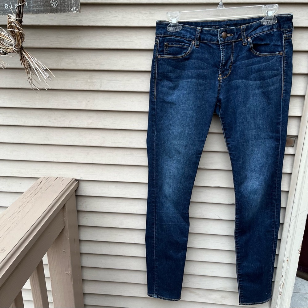 Articles of Society dark wash blue slim denim jeans
